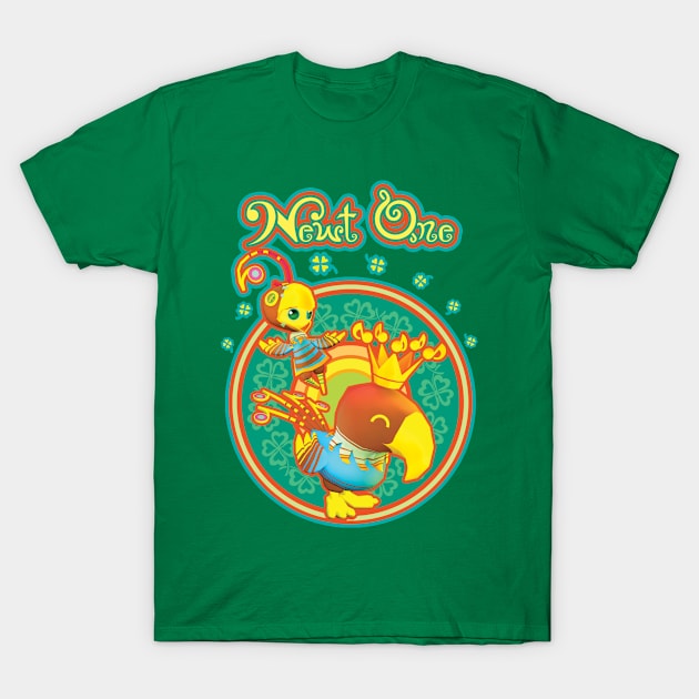 Newt & The Parrot King T-Shirt by DevNAri